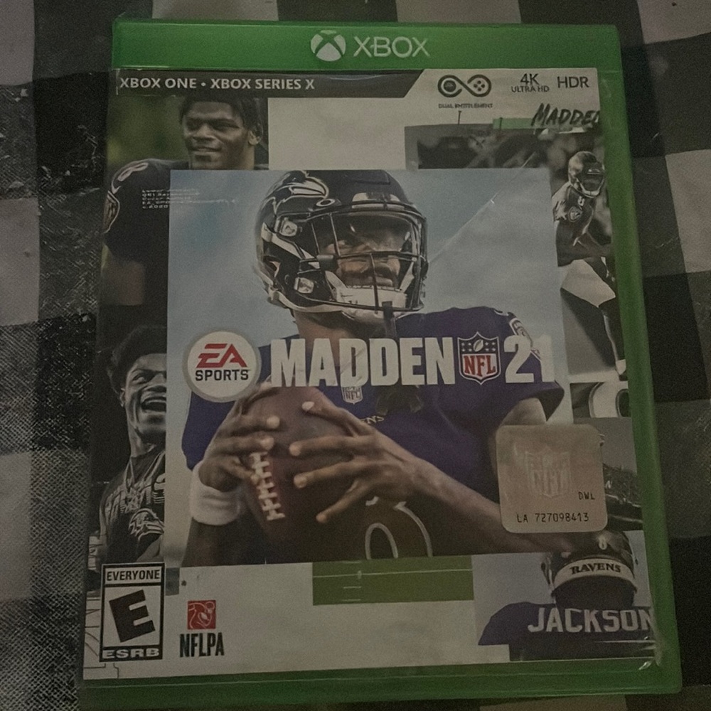 Madden 21 disc